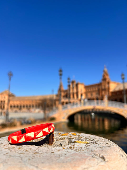 Pulsera "Wérregue" roja